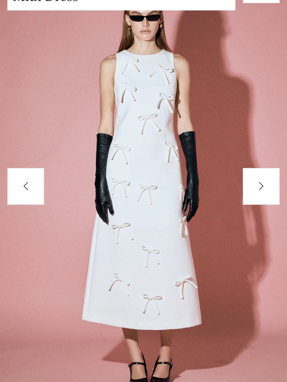 English Factory Bow dress